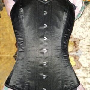 NEW  MEDIUM 26" COUNTESS long tall TIGHT LACING CORSET CD drag steel boned